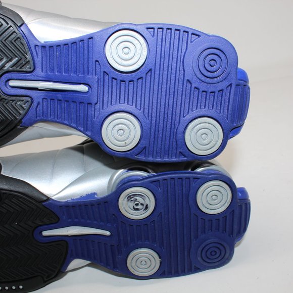 Nike Shox BB4 Retro NWT Men's 9 Vince Carter Black/Metallic Silver AT7843-001 - Picture 11 of 13